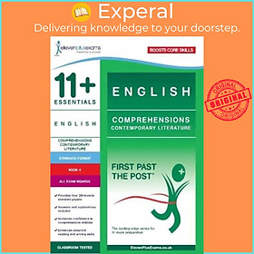Sách - 11+ English: Comprehensions Contemporary Literature Book 4 (Standard Format) by  (UK edition, paperback)