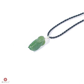 Mặt dây chuyền Ngọc Thiền Ngọc Bích - Nephrite Canada 100% tự nhiên - Hợp tất cả các mệnh, đem lại bình an, may mắn | VietGemstones 