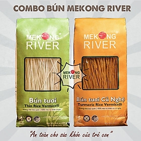 COMBO Bún Tươi và Bún Nghệ MEKONG RIVER