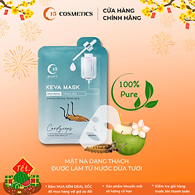 Mặt Nạ Dừa C13 Cosmetics Tinh Chất Đông Trùng Hạ Thảo Săn Chắc Da