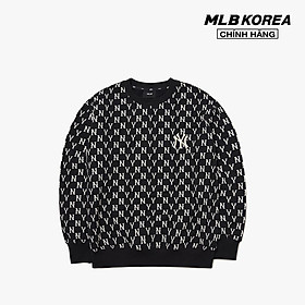 MLB - Áo sweatshirt tay dài cổ tròn Monogram Allover Overfit 3AMTM0221