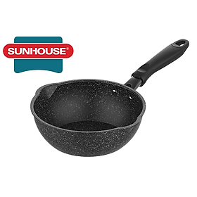 CHẢO SÂU ĐÁY TỪ MIỆNG RÓT SUNHOUSE SHS28MRD 28CM HÀNG CHÍNH HÃNG