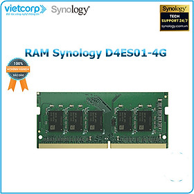 Mua RAM cho NAS Synology - Synology D4ES01-4G - Hàng Chính Hãng