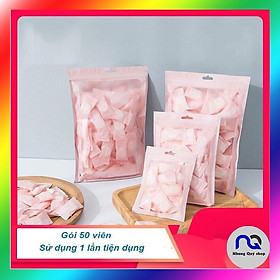 Mua Túi 50 Khăn Giấy Nén Dạng Viên Kẹo bỏ túi siêu nhỏ siêu xinh