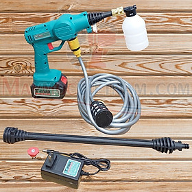 Mua Máy Rửa Xe  Phun Cây Cảnh  Xịt Rửa Điều Hòa Áp Lực Cao T-MAX TM-LCW21 Không Dây Cầm Tay Pin Lithium 21V
