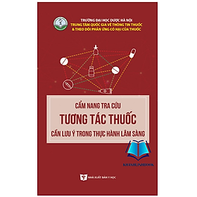 Sách - Cẩm nang tra cứu tương tác thuốc (Y)