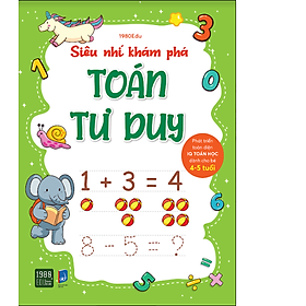 Hình ảnh SIÊU NHÍ KHÁM PHÁ TOÁN TƯ DUY (Dành cho bé từ 4 - 5 tuổi)