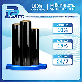 Mua Màng PE Quấn Hàng Pallet (Dày 20mic) TP Plastic  PE Stretch Film  Màng Nhựa Bọc Hàng  Màng Co  Màng Cuốn Hàng Màng Chít  3.96kg/cuộn  MÀU ĐEN