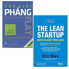 Combo Thế Giới Phẳng và Khởi Nghiệp Tinh Gọn ( Tặng kèm Sổ Tay)