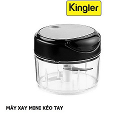 Mua Máy Xay Mini Đa Năng Kéo Cầm Tay  Xay Hành Tỏi  Rau Củ  Thịt  Đồ Ăn Dặm Cho Bé  Tiện Dụng Trong Gia Đình. Kingler 5205- Hàng chính hãng