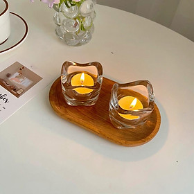 Mua Chân Nến Thủy Tinh Bất Quy Tắc Đơn Giản