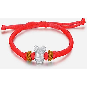 Vòng Tay Chỉ Đỏ Chuột Bạc Mang Lại May Mắn Cho Người Sử Dụng