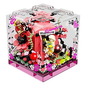 Sembo Lắp Ráp Hoa Chi Mẫu Đơn AX0099