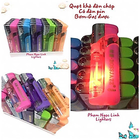 Mua Hộp Quẹt Bật Lửa Khò chống gió đủ kiểu | vỏ kim loại