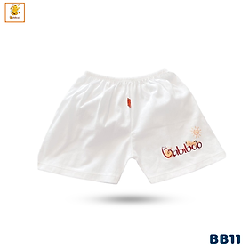 Sơ sinh - Quần sơ sinh ngắn cotton in BABIBOO BB11