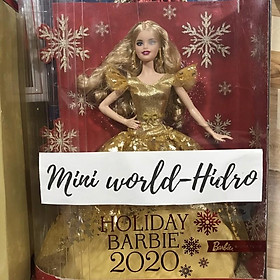 Búp bê 2019 2017 2018 2020 Holiday Barbie Doll model muse chính hãng