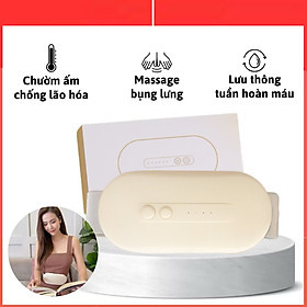 máy Massage bụng kinh, Đai chườm bụng kinh giúp làm ấm, giảm đau bụng kinh nguyệt, làm ấm tử cung cho phái nữ đến kì