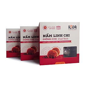 NẤM LINH CHI (HỒNG CHI) RICA - Combo 3 Hộp 250g