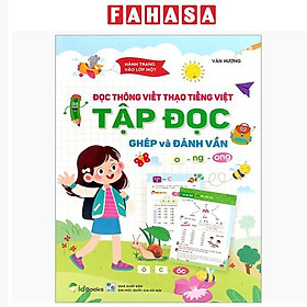 Sách - Hành Trang Vào Lớp 1-Đọc Thông Viết Thạo Tiếng Việt Tập Đọc Ghép Và Đánh Vần