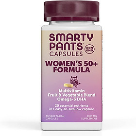 Vitamin cho nữ giới cao tuổi Smarty Pants Women's 50+ dạng viên nang hàng Mỹ - Chứng nhận Purity Award