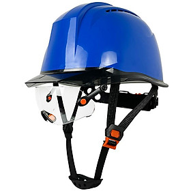 Loại mới Công nghiệp Chất lượng công nghiệp Công việc an toàn công việc Mũ bảo hiểm với Visor cho Kỹ sư Xây dựng CE HAT HAT ANSI ABS SHEL SHELL