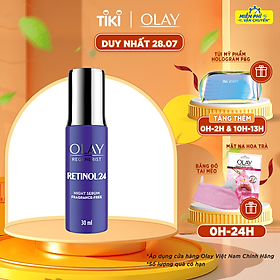 Tinh chất (serum) Tái tạo, Trẻ hoá làn da Olay Retinol 24 30ml