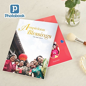 Photobook: Voucher quà tặng in album ảnh bìa mềm chiều dọc cỡ vừa 8" x 11" (20 x 28cm) theo yêu cầu
