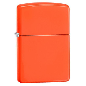 Bật Lửa Zippo Neon Orange Matte 28888