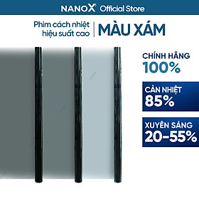 Mua Phim cách nhiệt màu xám  chống chói NanoX