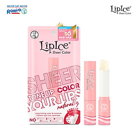 Son dưỡng môi hiệu chỉnh ửng hồng tự nhiên Lipice Sheer Color Hương Dâu (Ardent) 2.4g