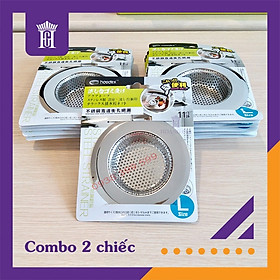 Mua Combo 2 Chiếc Chặn Rác Inox Chậu Rửa Bát Size L 11.3cm Lọc Rác Inox Bồn Rửa Chén Hoàng Gia Haodex Inox 201 Siêu Bền 2 Mặt Mạ Bóng Chất Lượng Cao – Hàng Nhập Khẩu