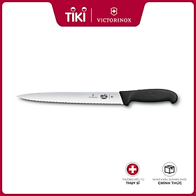 Mua Dụng cụ làm bếp Victorinox 5.4433.25 cán đen  lưỡi răng cưa dài 25cm