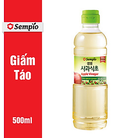 Giấm Táo Nguyên Chất Sempio Hàn Quốc (500ml)