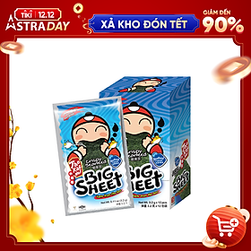 Hình ảnh Snack Rong Biển TaoKaeNoi Big Sheet 3.2g (Hộp 12 gói)