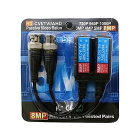 Mua Balun dùng cho Camera AHD/CVI/TVI Full HD 8Mp