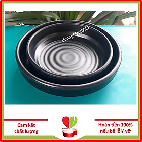 Mua Đĩa Nhựa Phíp Dáng Tròn  Dĩa Lòng Sâu Vân Nhám - Duonghieu6789