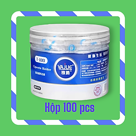 Hộp 100 Đầu Lọc Th/lá Công Nghệ Nhật Bản Có Đầu Chuyển Size Thường Sang Nhỏ [ Jet Mèo ,Caraven Demi.Esse.Thăng Long Dẹt .]