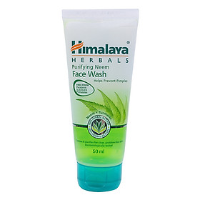 Sữa Rửa Mặt Neem Ngừa Mụn Trứng Cá Himalaya Herbals (50ml)
