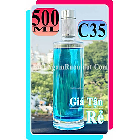 Mua  Mua 5 Tặng 1   C35 Chai Đựng Rượu Thủy Tinh Trụ Tròn Nắp Bạc Cao Cấp 500ml - Đẹp Cao Cấp - Nắp Kín Thủy Tinh Trong - Tặng Biếu Sang Trọng