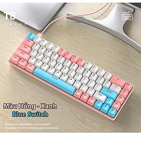 Mua Bàn phím cơ Coputa Bàn phím cơ có dây mini laptop máy tính LED RGB T8
