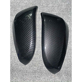 Ốp Gương Chiếu Hậu Dành Cho Ô Tô Fortuner 2017 2018 2019 2020 Vân Cacbon