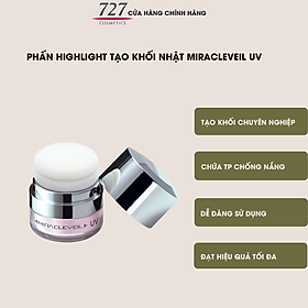 Phấn phủ highlight tạo khối, chống nắng bảo vệ da khỏi tia UV Vinacosmetics Miracle Veil UV (5g)