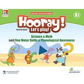 Hooray Let's Play A1 Science & Math and Fine Motor Skills-Phonological Awareness Activity Book