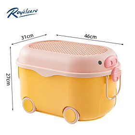 Mua Thùng đựng đồ chơi có bánh xe đa năng ROYALCARE 8800/8637 cùng bé tạo thói quen gọn gàng  ngăn nắp