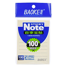 Giấy Note TZ6001 Nhất Trường (100 Tờ)