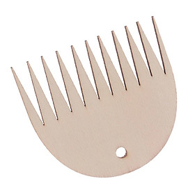 Weaving Loom Comb Handcraft For DIY Woven Tapestry Rug Making Craft Braided Tool