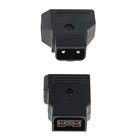 2x B Type Plug D-Tap Adapter Connector for Anton  V-mount Battery Cable