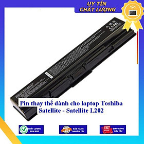Pin dùng cho laptop Toshiba Satellite - Satellite L202 - Hàng Nhập Khẩu  MIBAT623