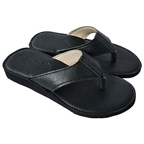 Dép Xỏ Ngón Nữ Da Bò Thật BIGGBEN Cao Cấp DXN55