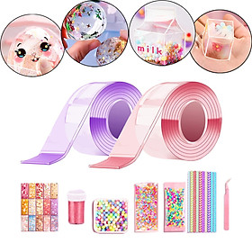 Blow Bubbles Double Sided Tape Waterproof Tapes Strips Transparent Tape - 5cm